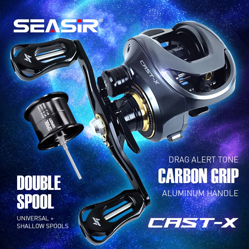 Abu Garcia Reel Max - SEASIR Cast-X Kołowrotek castingowy 7.3:1 HS