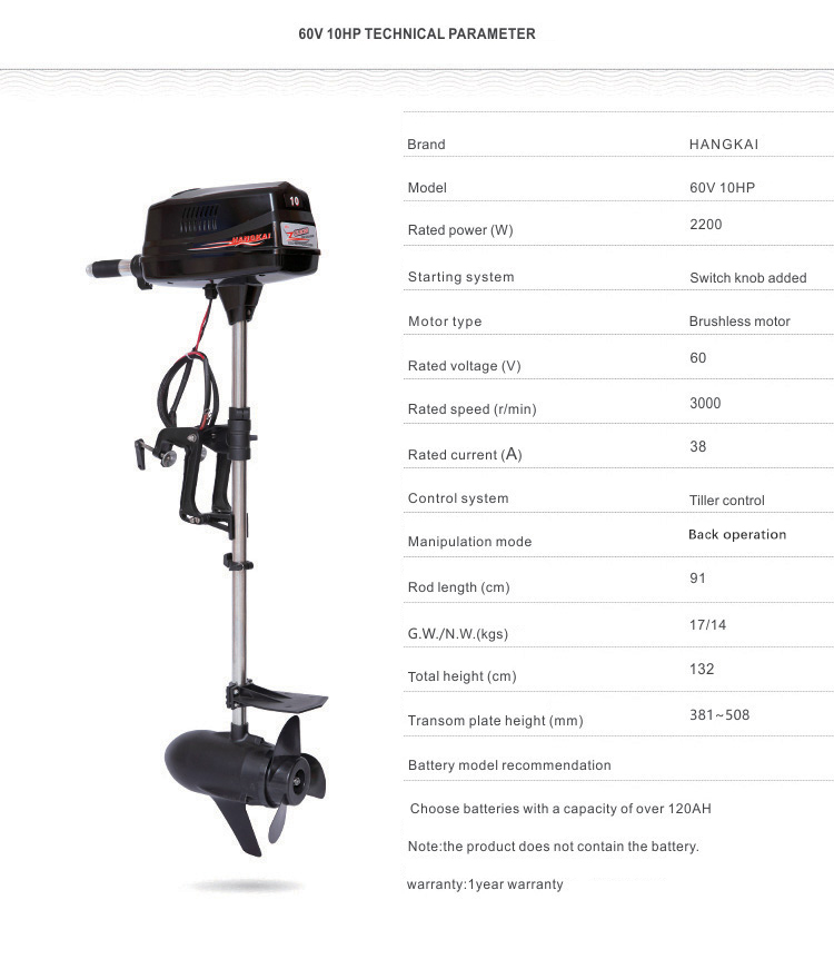 Silnik zaburtowy elektryczny b – Fishing Boat Trolling Motor recenzja i cena