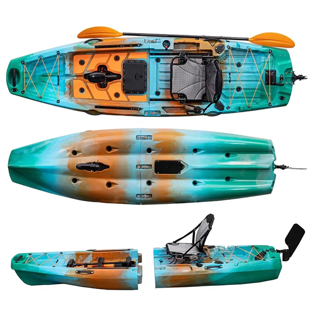 Modułowy kajak z silnikiem, łó – Fishing Boat Paddle recenzja i cena